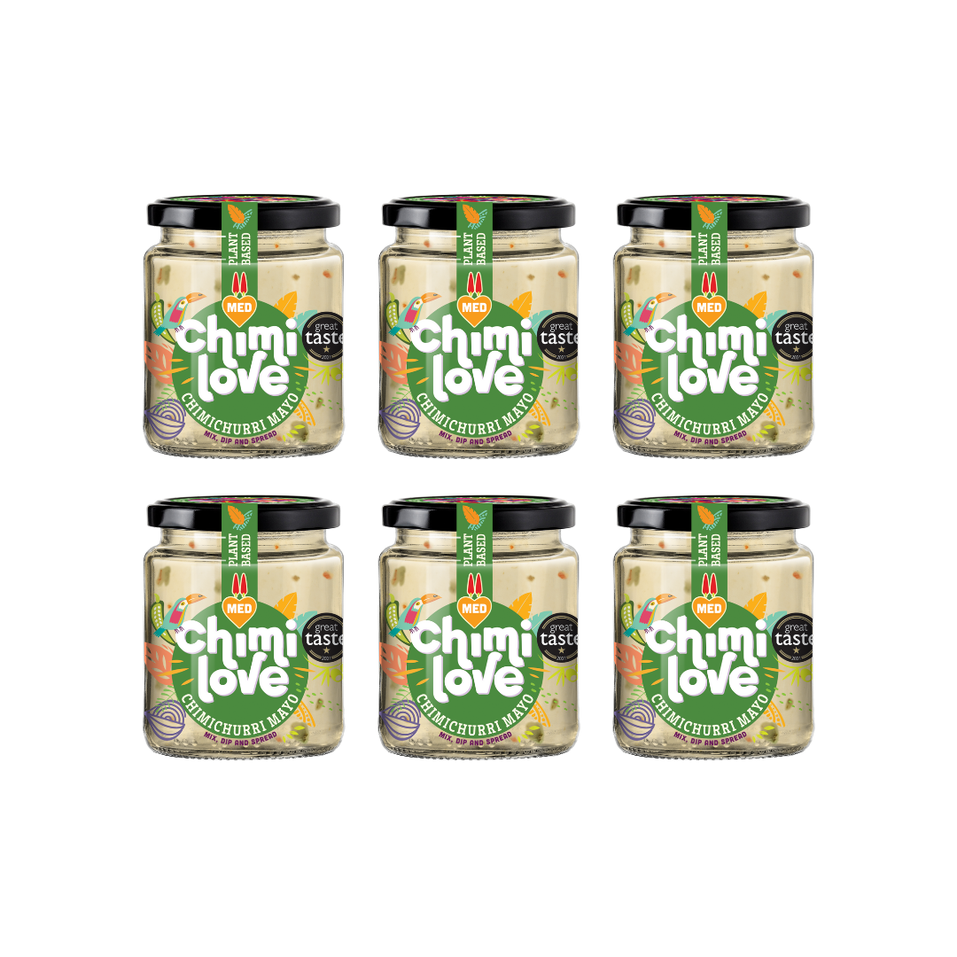 Six jars of Chimi Love Chimichurri Mayo